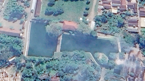 Citra Satelit Wisata Air Sumber Pucung Kerjen