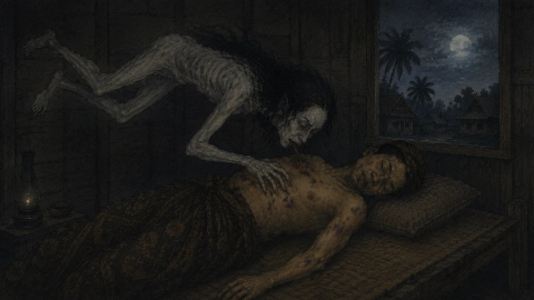 Ilustrasi Hantu Anja-anja
