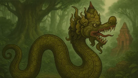 Ilustrasi Barukuping Dhanyang Srengat