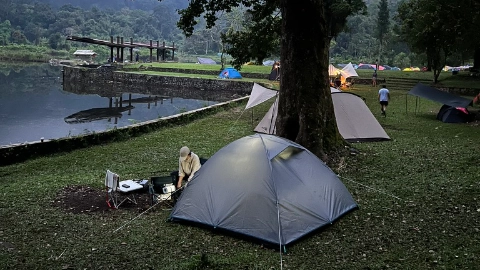 Suasana Sore Menjelang Malam