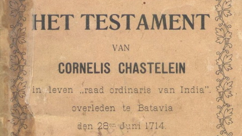 Wasiat Cornelis Chastelein